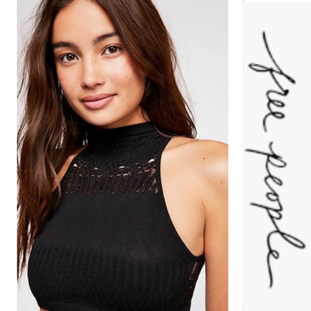 NWT Intimately Free People Black Bra